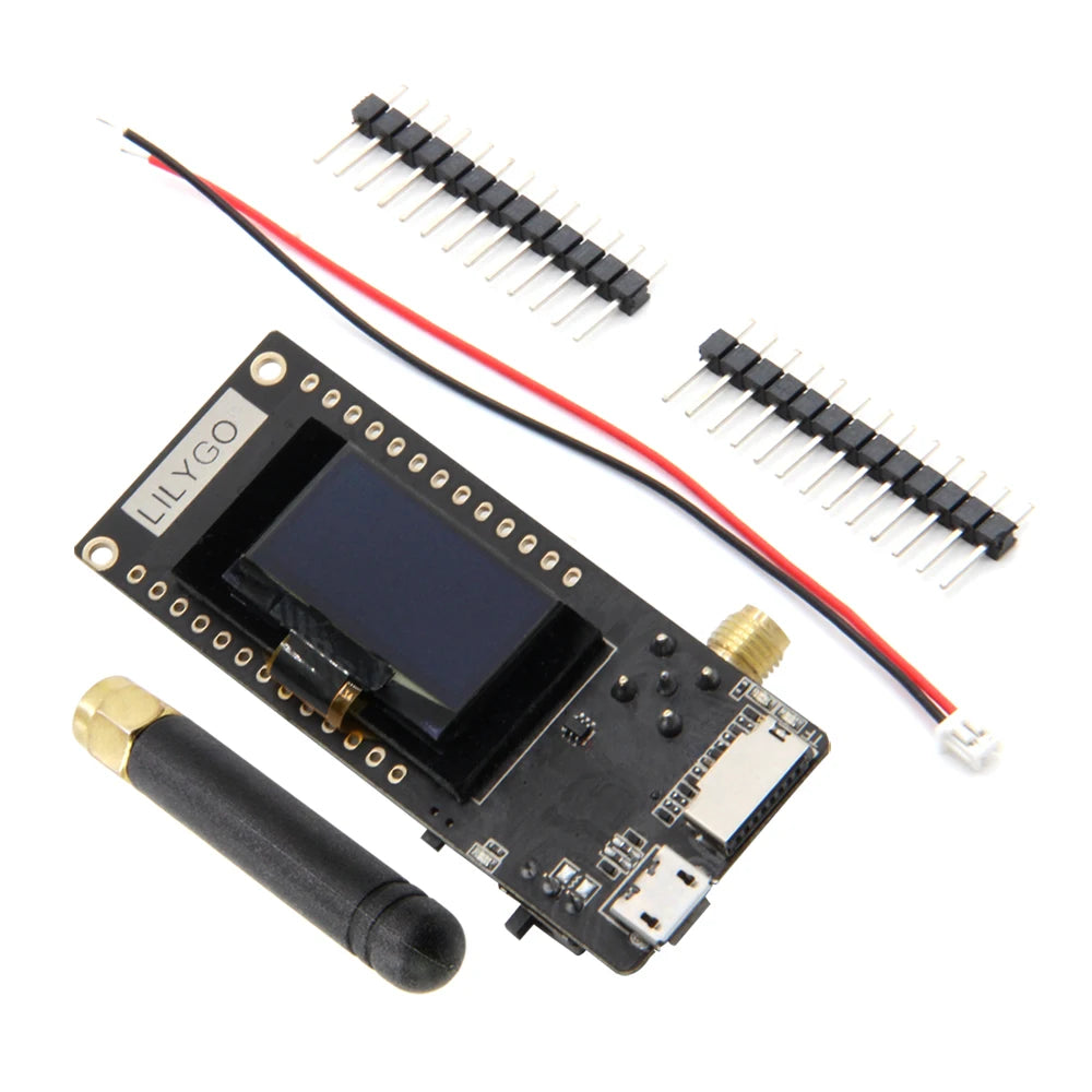 LILYGO® TTGO Disaster-Radio LoRa32 V2.1 Development Board ESP32 LoRa Module 433MHz 868MHz 915MHz WIFI Bluetooth 0.96-Inch OLED