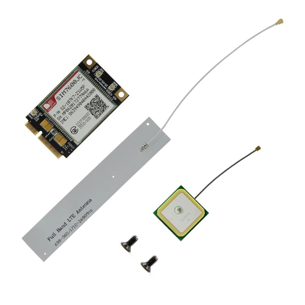 LILYGO® T-PCIE SIM7600 LTE 4G Development Board IOT Module With GNSS SIM7600G SIM7600E SIM7600A SIM7600NA SIM7600SA SIM7600JC