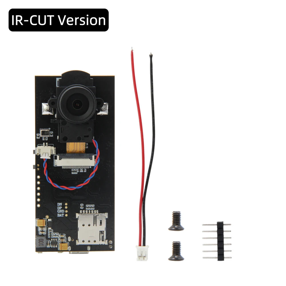 LILYGO® T-SIMCAM ESP32-S3 CAM Development Board WiFi Bluetooth 5.0 Wireless Module OV2640/OV5640 IR-CUT Camera Adapt T-PCIE SIM