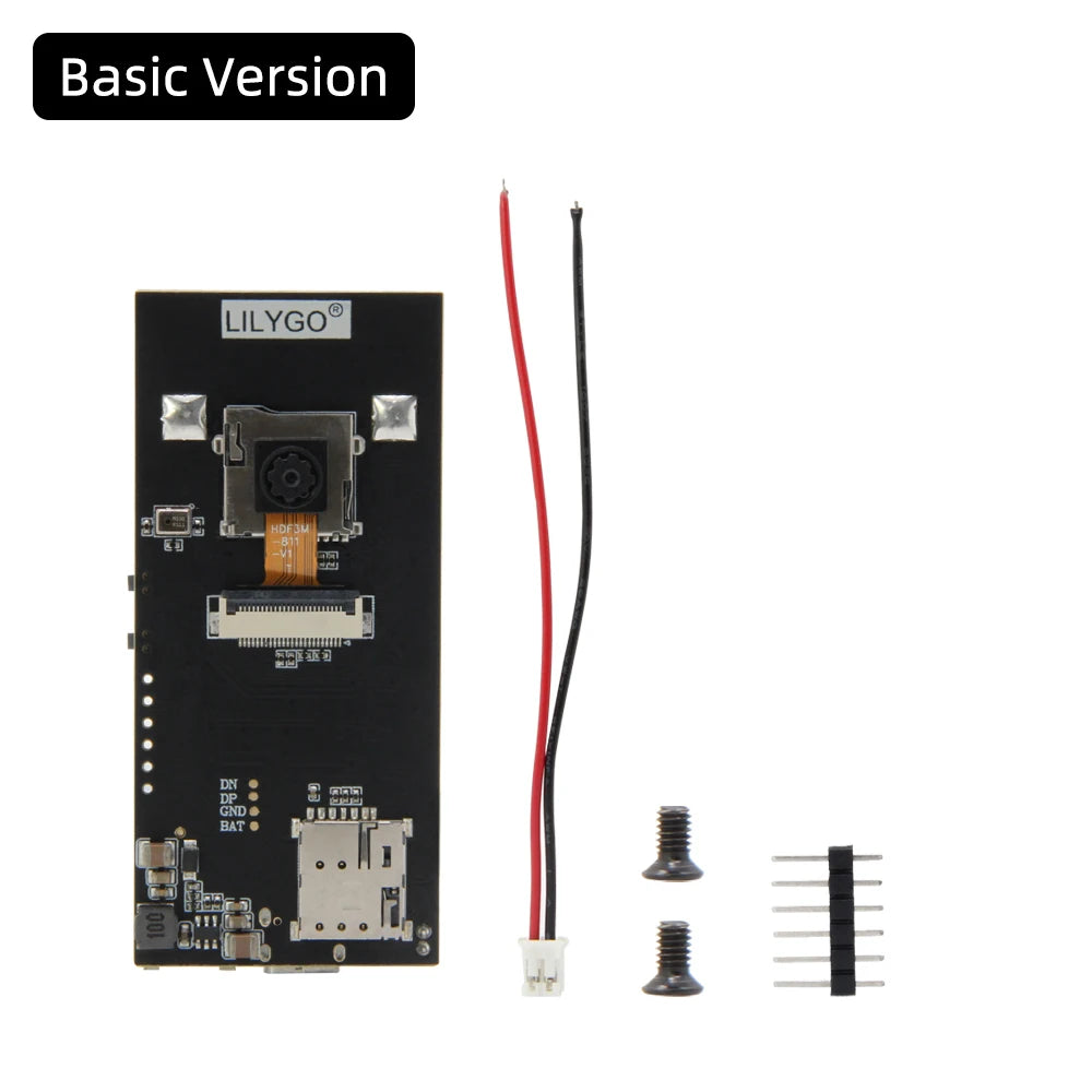 LILYGO® T-SIMCAM ESP32-S3 CAM Development Board WiFi Bluetooth 5.0 Wireless Module OV2640/OV5640 IR-CUT Camera Adapt T-PCIE SIM