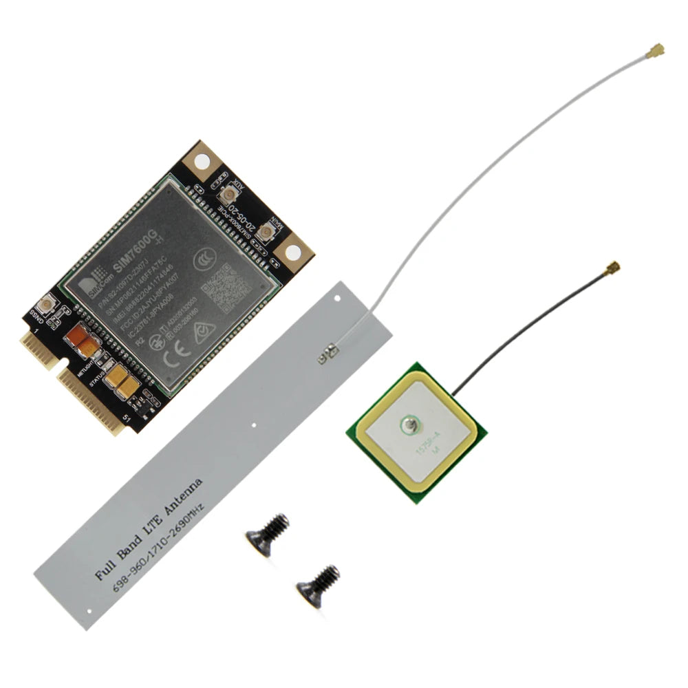 LILYGO® T-PCIE SIM7600 LTE 4G Development Board IOT Module With GNSS SIM7600G SIM7600E SIM7600A SIM7600NA SIM7600SA SIM7600JC