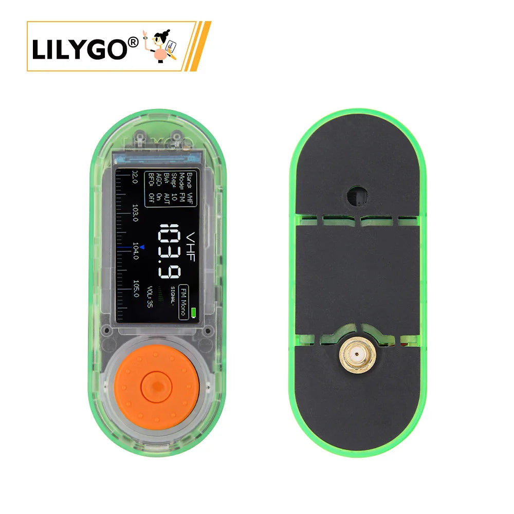 LILYGO® T-Embed SI4732 ESP32-S3 Radio Dev Board AM/FM/SW/LW DSP Rotary Encoder TFT Screen MIC Audio TF Card Battery Powered